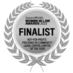 wil23 finalists not for profit, pro bono or community legal centre lawyer of the year (4)